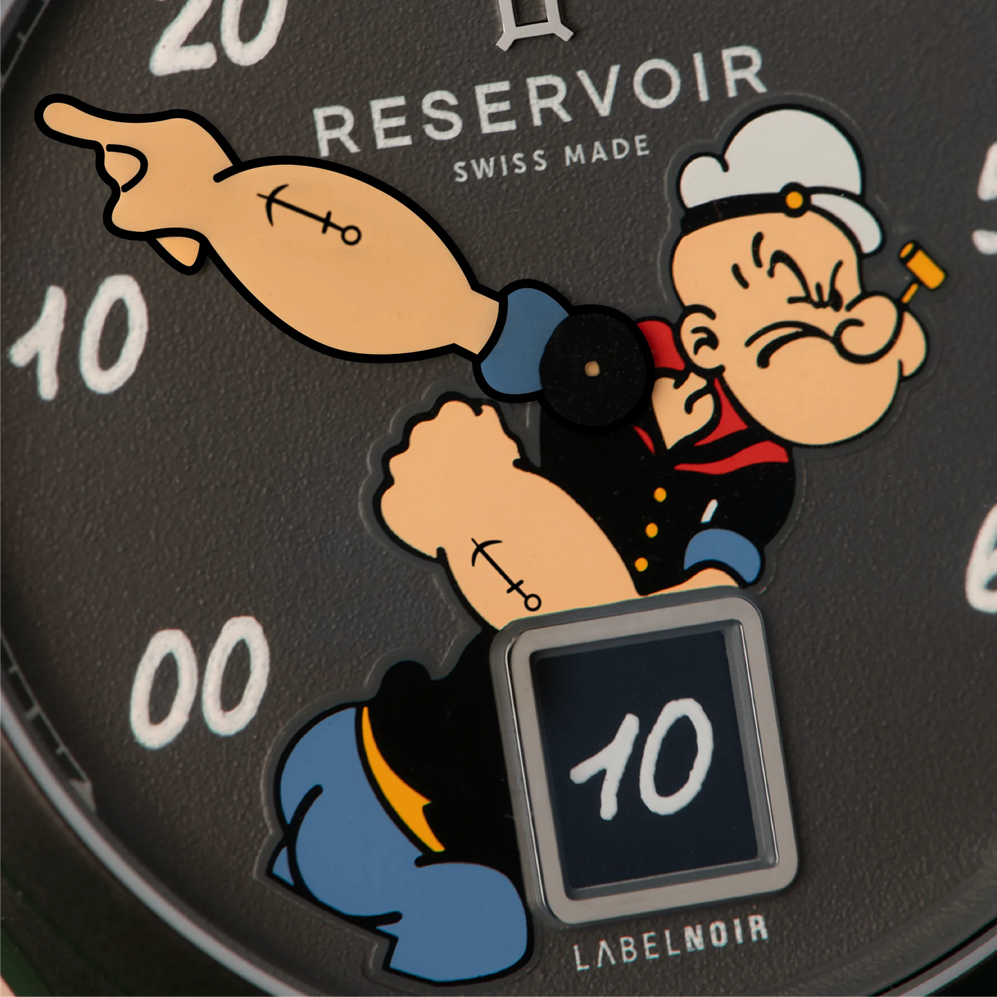 Popeye Réservoir x Label Noir