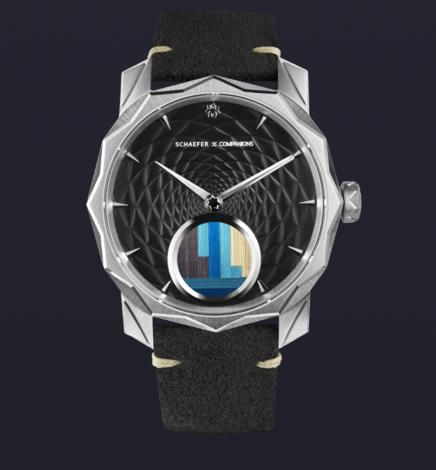 Solune Medallion Antarctica Straw Marquetry