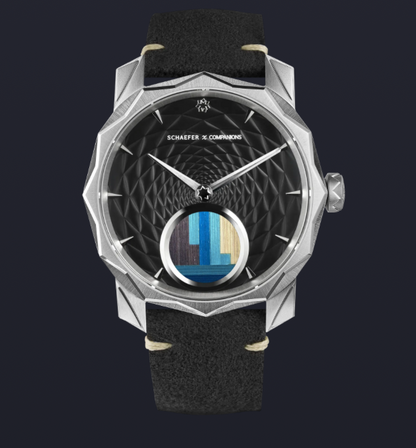 Solune Medallion Antarctica Straw Marquetry