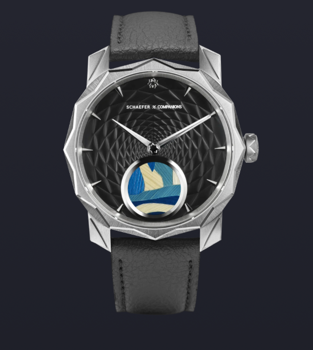 Solune Medallion Antarctica Straw Marquetry