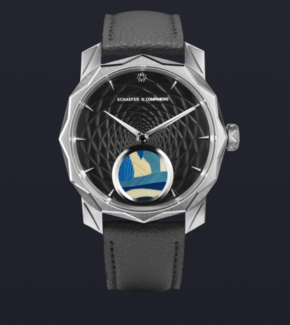Solune Medallion Antarctica Straw Marquetry