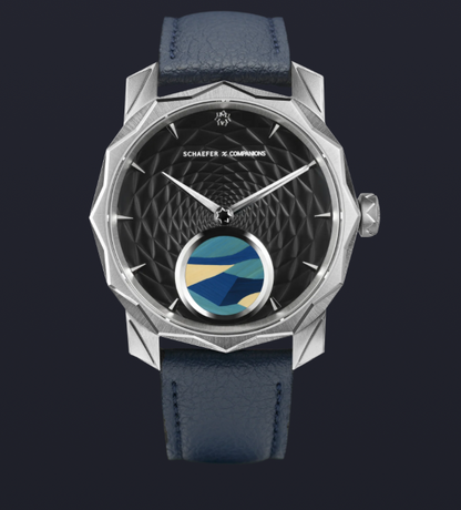 Solune Medallion Antarctica Straw Marquetry
