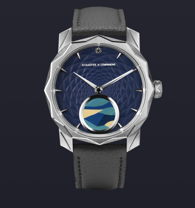 Solune Medallion Antarctica Straw Marquetry