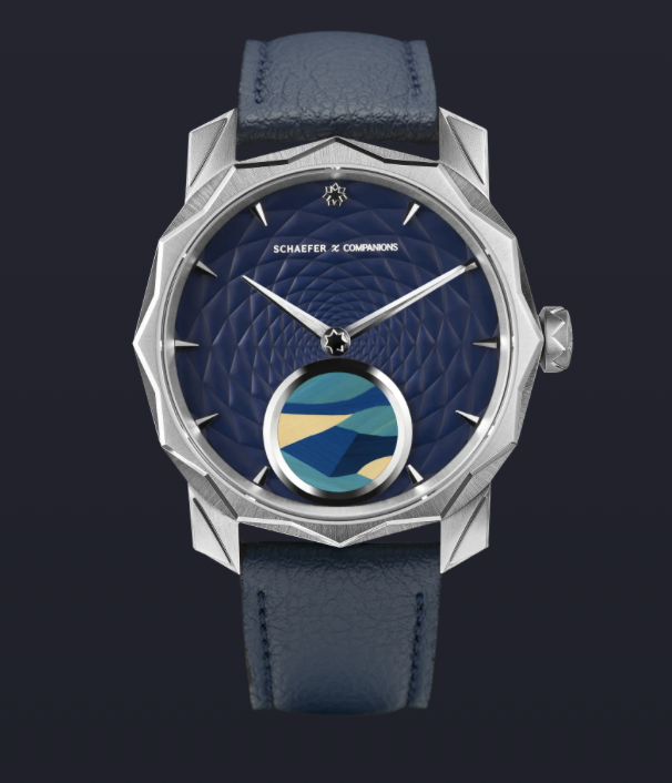 Solune Medallion Antarctica Straw Marquetry