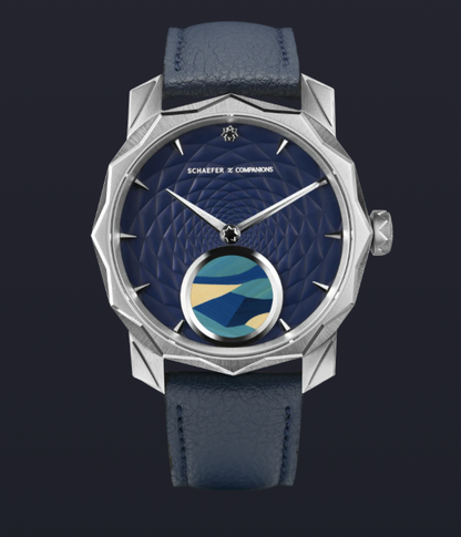 Solune Medallion Antarctica Straw Marquetry