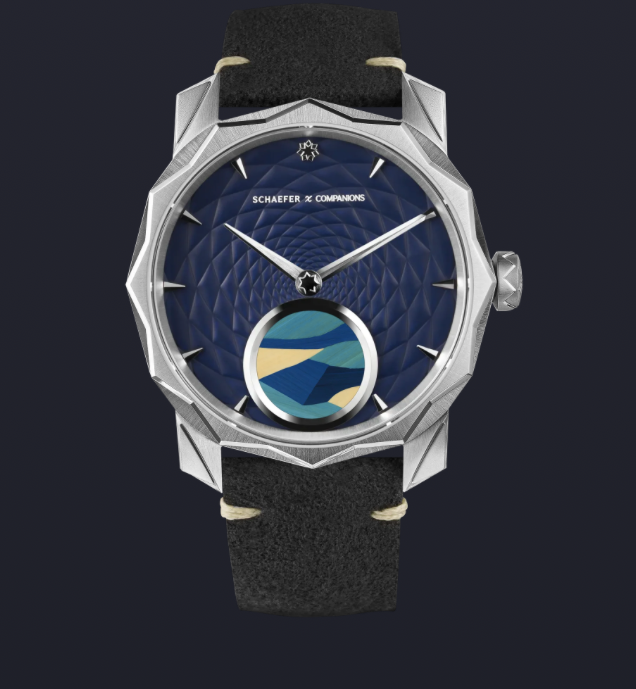 Solune Medallion Antarctica Straw Marquetry
