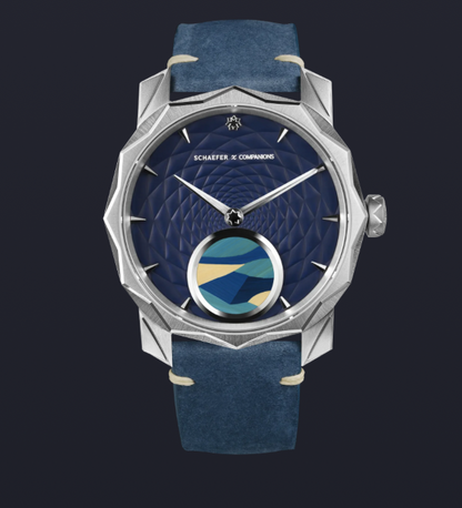 Solune Medallion Antarctica Straw Marquetry