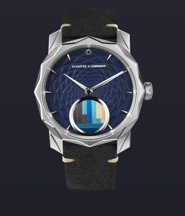 Solune Medallion Antarctica Straw Marquetry