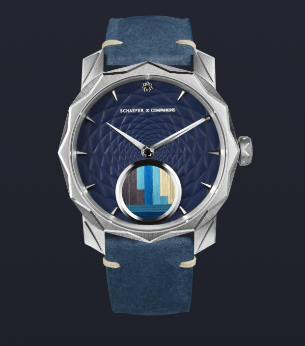 Solune Medallion Antarctica Straw Marquetry