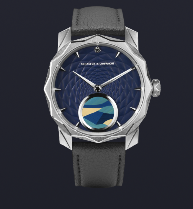 Solune Medallion Antarctica Straw Marquetry