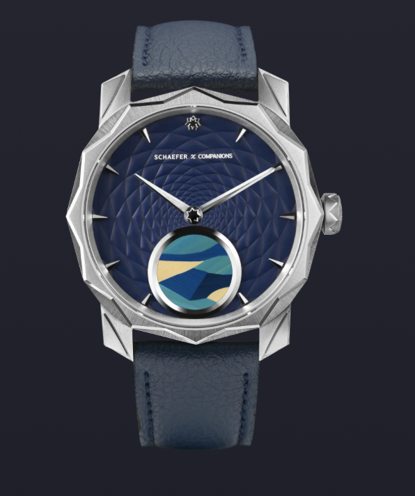 Solune Medallion Antarctica Straw Marquetry