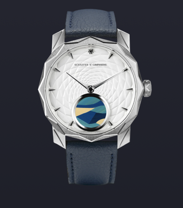 Solune Medallion Antarctica Straw Marquetry