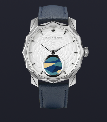 Solune Medallion Antarctica Straw Marquetry