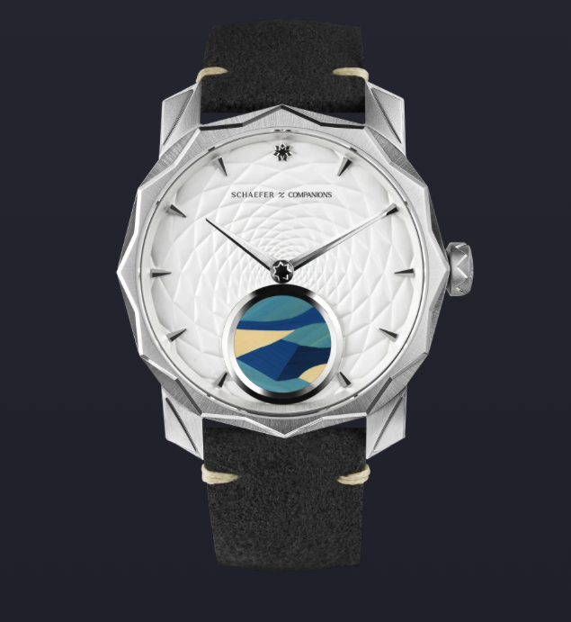 Solune Medallion Antarctica Straw Marquetry