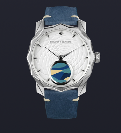 Solune Medallion Antarctica Straw Marquetry