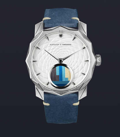 Solune Medallion Antarctica Straw Marquetry
