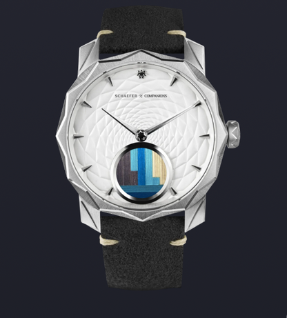 Solune Medallion Antarctica Straw Marquetry