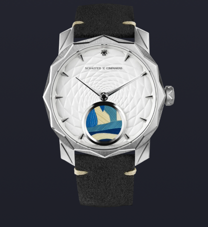 Solune Medallion Antarctica Straw Marquetry