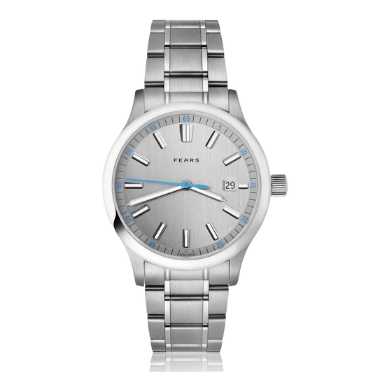 Redcliff 39.5 Date Pewter Grey