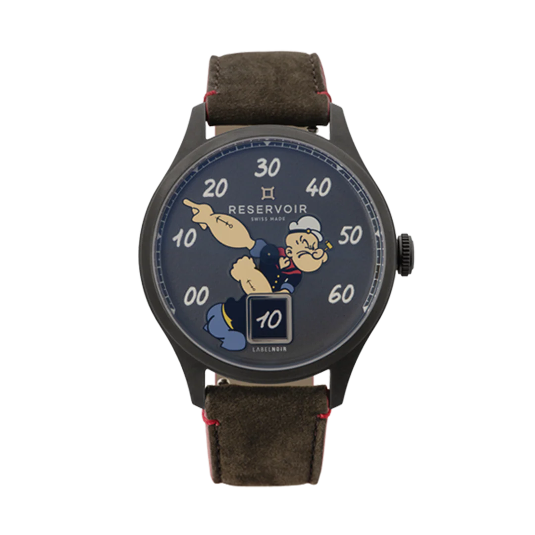 Popeye Réservoir x Label Noir