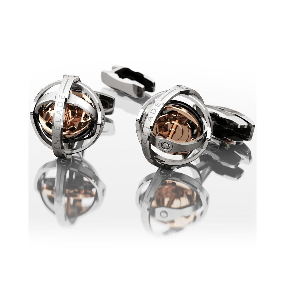 BOUTONS DE MANCHETTES GYRO ENCELADE 1789