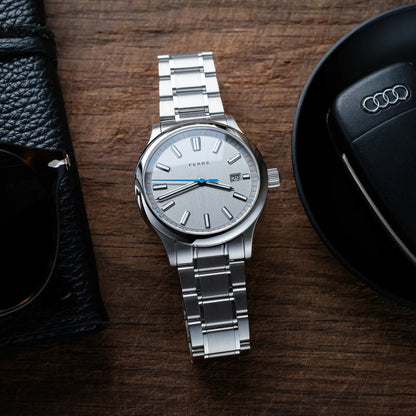 Redcliff 39.5 Date Pewter Grey